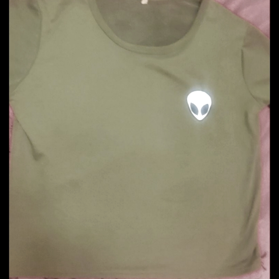 Alien Crop Tee